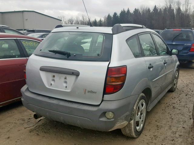 5Y2SL65836Z405601 - 2006 PONTIAC VIBE SILVER photo 4