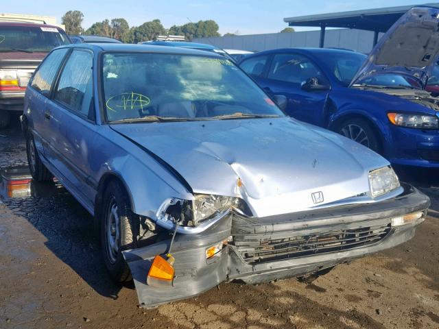 2HGED6455LH513622 - 1990 HONDA CIVIC DX BLUE photo 1