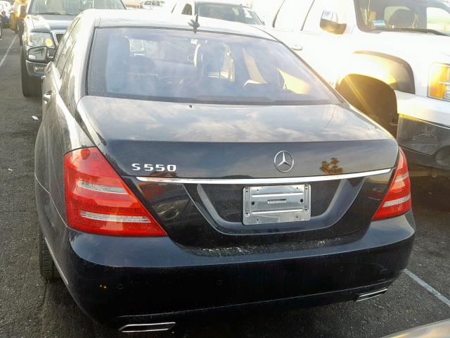 WDDNG7DB3DA505445 - 2013 MERCEDES-BENZ S 550 BLACK photo 9