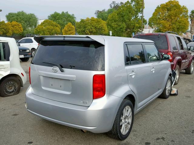 JTLKE50E391086273 - 2009 TOYOTA SCION XB Gümüş foto 4