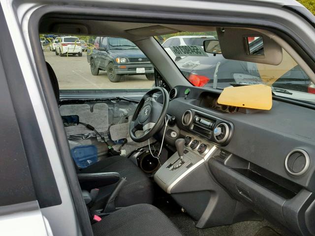 JTLKE50E391086273 - 2009 TOYOTA SCION XB Gümüş foto 5