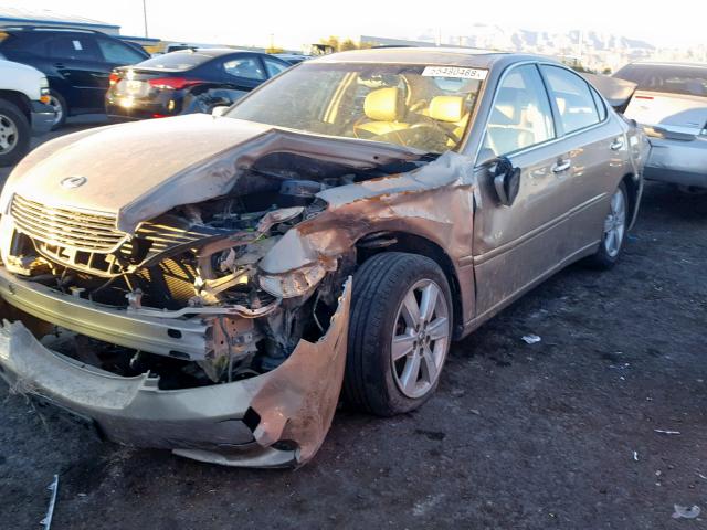 JTHBA30G655076206 - 2005 LEXUS ES 330 TAN photo 2