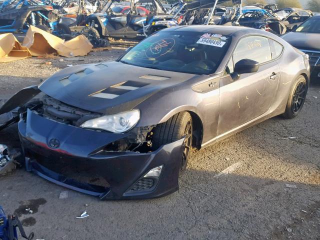 JF1ZNAA16D1719345 - 2013 TOYOTA SCION FR-S BLACK photo 2