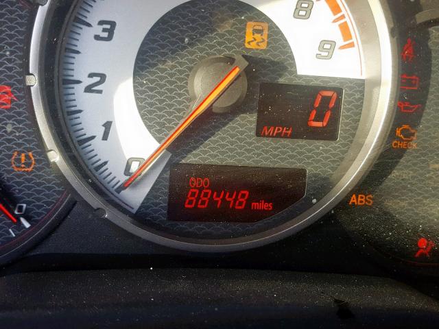 JF1ZNAA16D1719345 - 2013 TOYOTA SCION FR-S BLACK photo 8