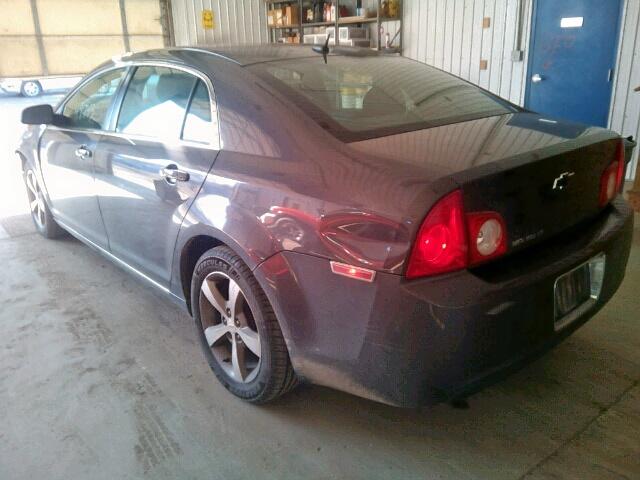 1G1ZC5E19BF165955 - 2011 CHEVROLET MALIBU 1LT BURGUNDY photo 3