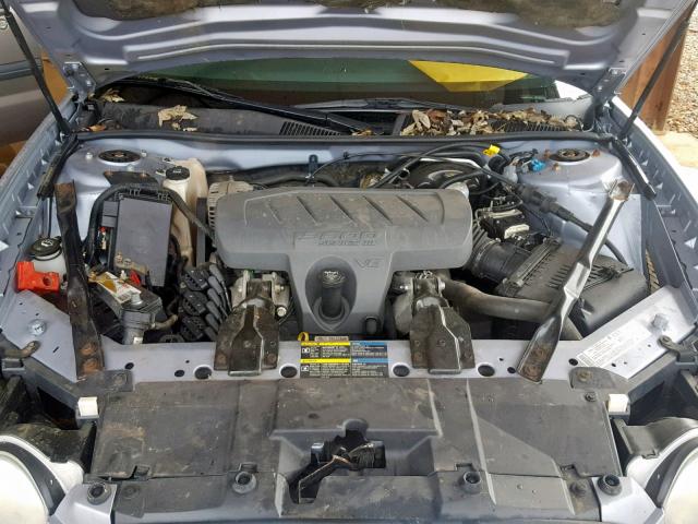 2G4WC582X61145348 - 2006 BUICK LACROSSE C GRAY photo 7