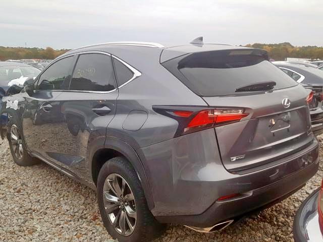 JTJYARBZ9G2048544 - 2016 LEXUS NX 200T BA GRAY photo 3