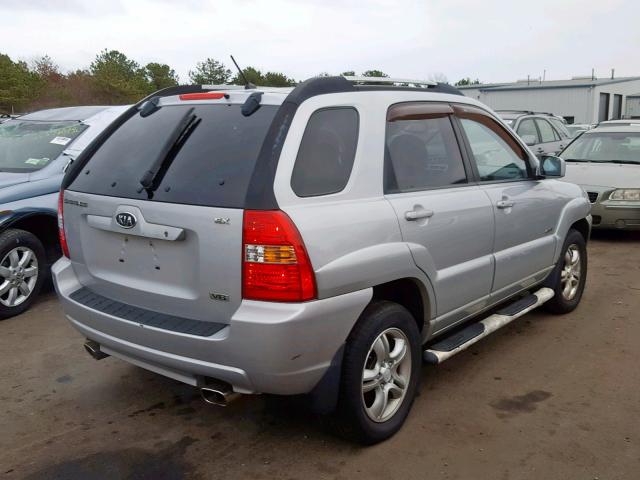 KNDJE723367256123 - 2006 KIA NEW SPORTA SILVER photo 4