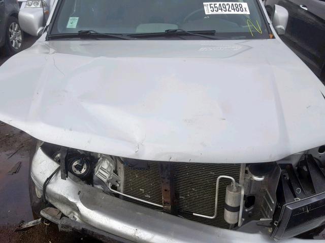 1GCESCF94C8105234 - 2012 CHEVROLET COLORADO L SILVER photo 7