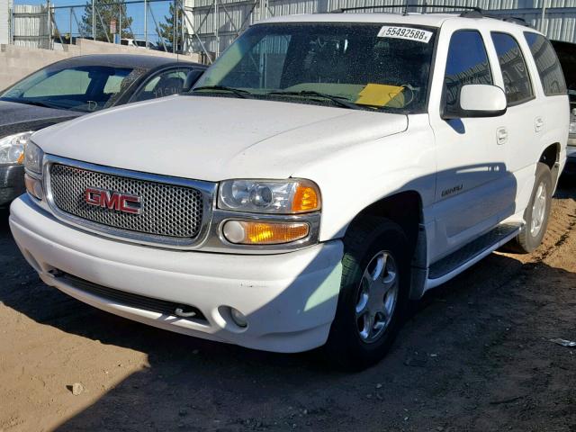 1GKEK63U62J196108 - 2002 GMC DENALI WHITE photo 2