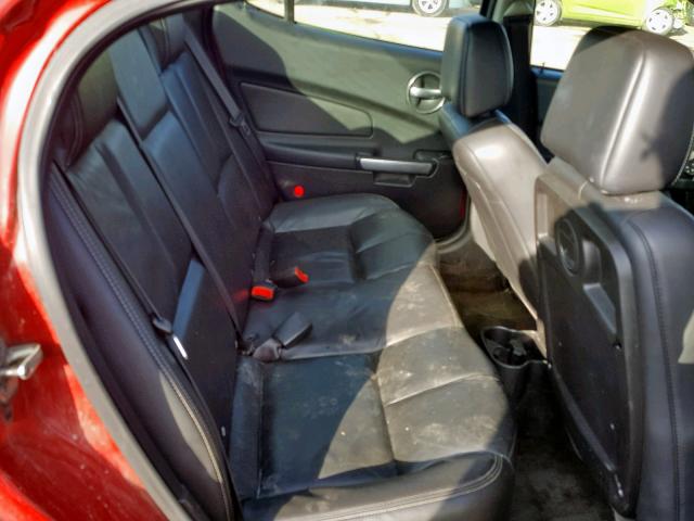 2G2WP552581164135 - 2008 PONTIAC GRAND PRIX RED photo 6