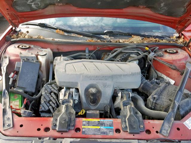 2G2WP552581164135 - 2008 PONTIAC GRAND PRIX RED photo 7