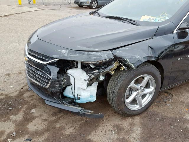 1G1ZB5STXGF237407 - 2016 CHEVROLET MALIBU LS Schwarz Foto 9