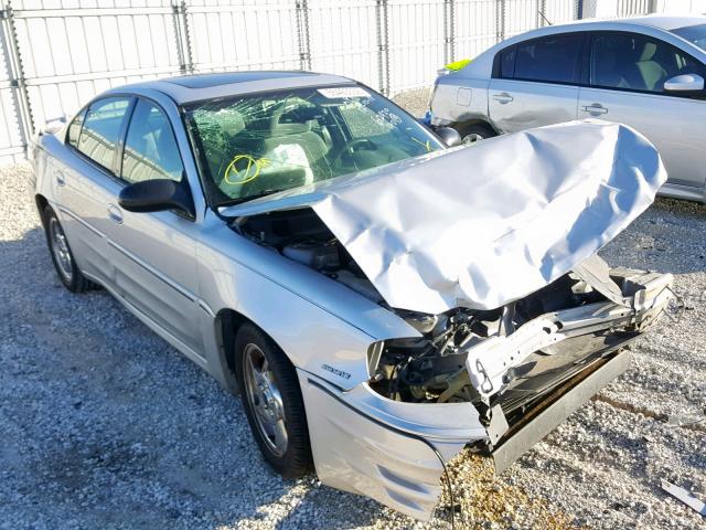 1G2NW52E14M630087 - 2004 PONTIAC GRAND AM G SILVER photo 1