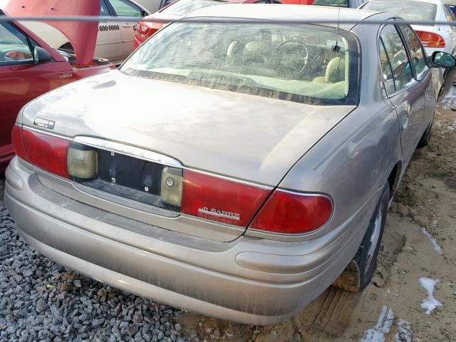 1G4HR54K844147162 - 2004 BUICK LESABRE LI TAN photo 4