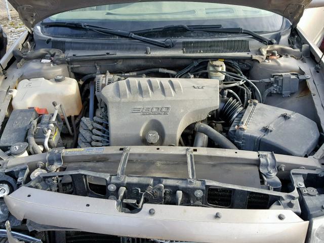 1G4HR54K844147162 - 2004 BUICK LESABRE LI TAN photo 7