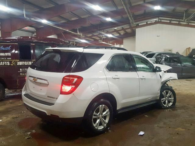 2GNALCEK9G6271588 - 2016 CHEVROLET EQUINOX LT WHITE photo 4