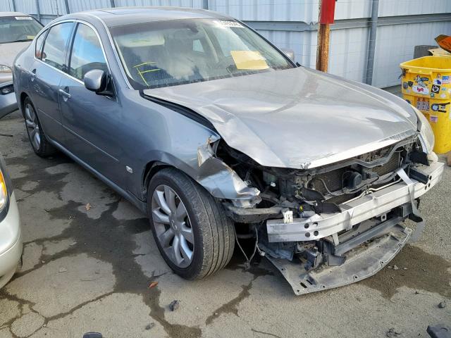 JNKBY01EX6M205515 - 2006 INFINITI M45 BASE GRAY photo 1