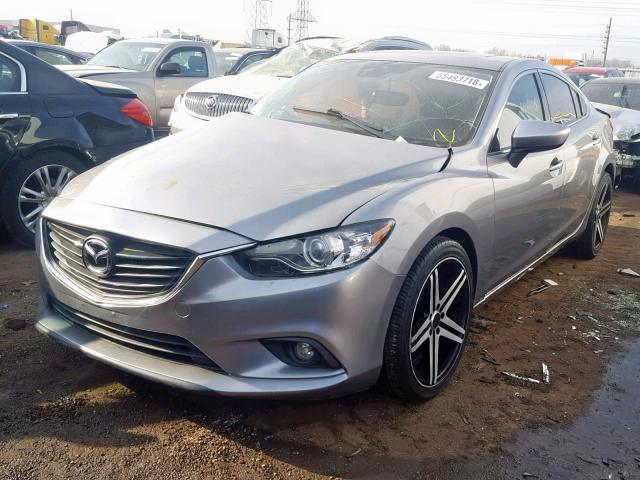 JM1GJ1W66E1115152 - 2014 MAZDA 6 GRAND TO GRAY photo 2