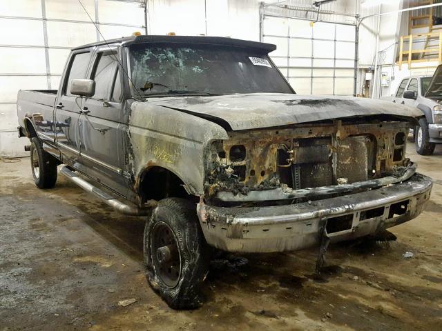 1FTJW36F9VEA98486 - 1997 FORD F350 BLACK photo 1