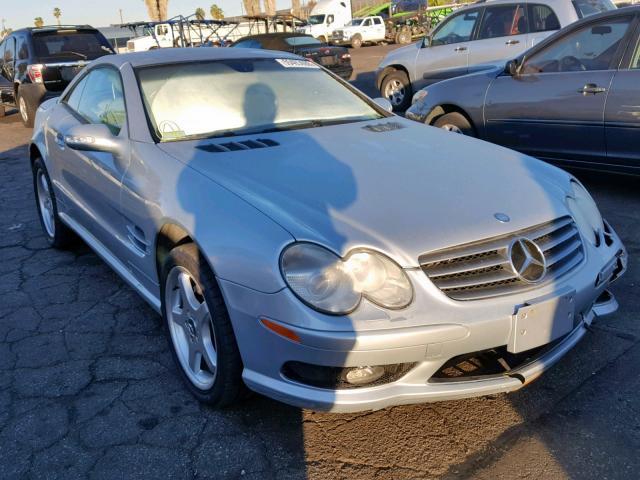 WDBSK75F23F047555 - 2003 MERCEDES-BENZ SL 500R SILVER photo 1