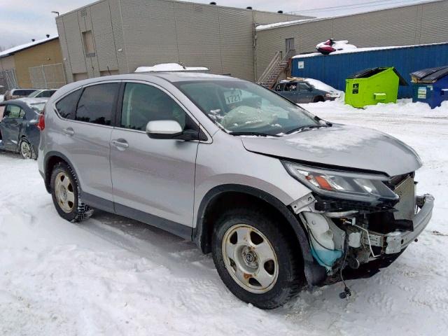 2HKRM4H40GH124924 - 2016 HONDA CR-V SE SILVER photo 1