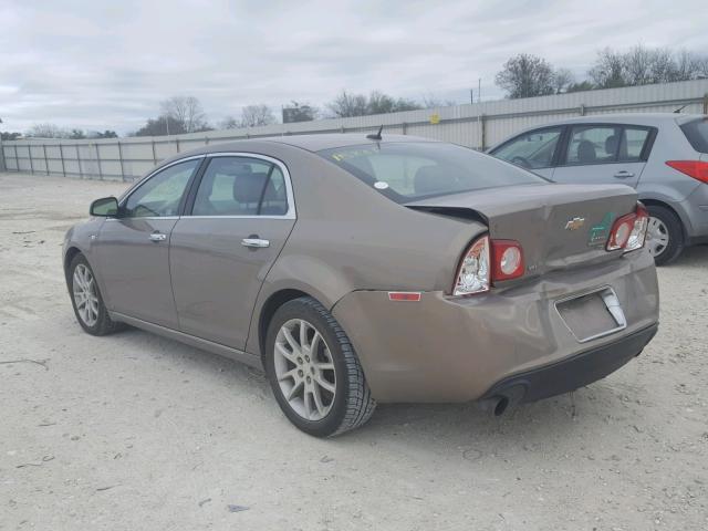 1G1ZK57778F243520 - 2008 CHEVROLET MALIBU LTZ ყავისფერი ფოტო 3