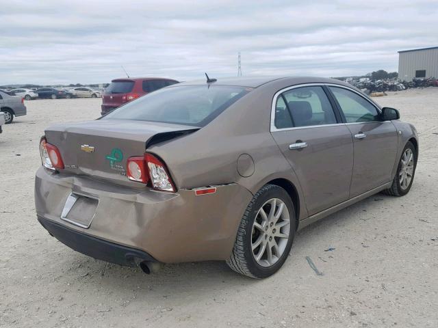 1G1ZK57778F243520 - 2008 CHEVROLET MALIBU LTZ ყავისფერი ფოტო 4