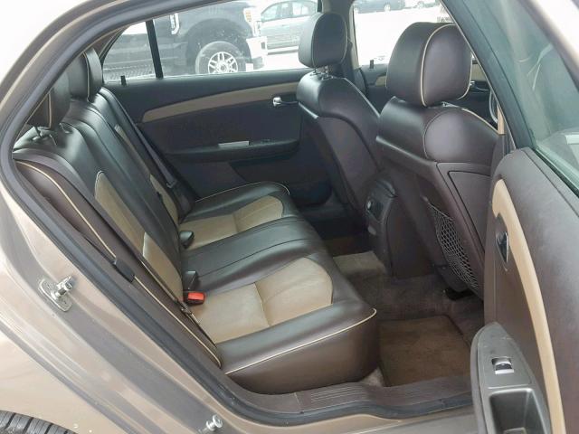 1G1ZK57778F243520 - 2008 CHEVROLET MALIBU LTZ ყავისფერი ფოტო 6