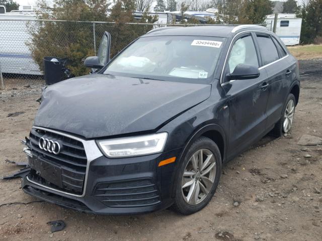 WA1JCCFS1JR015667 - 2018 AUDI Q3 PREMIUM BLACK photo 2