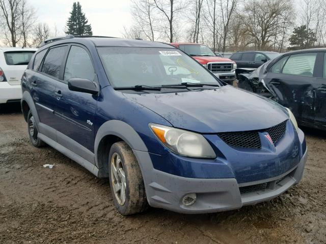 5Y2SL62834Z457165 - 2004 PONTIAC VIBE BLUE photo 1