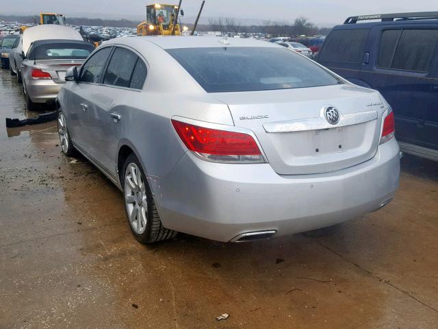 1G4GE5GV3AF221505 - 2010 BUICK LACROSSE C GRAY photo 3