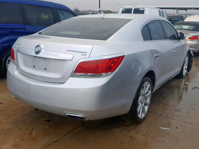 1G4GE5GV3AF221505 - 2010 BUICK LACROSSE C GRAY photo 4