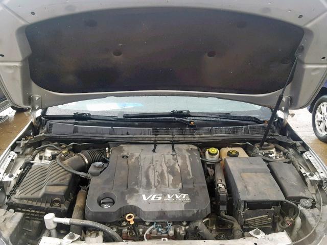 1G4GE5GV3AF221505 - 2010 BUICK LACROSSE C GRAY photo 7