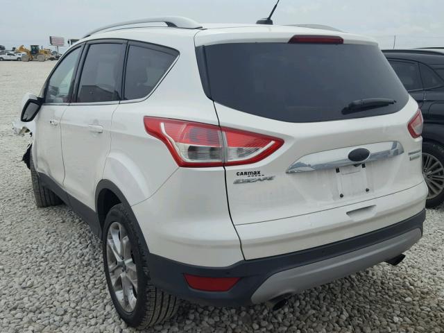 1FMCU0J94EUC64588 - 2014 FORD ESCAPE TIT WHITE photo 3