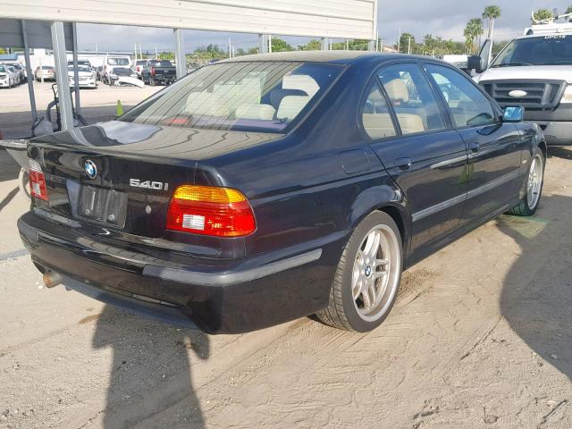 WBADN63423GN88089 - 2003 BMW 540 I AUTO BLACK photo 4