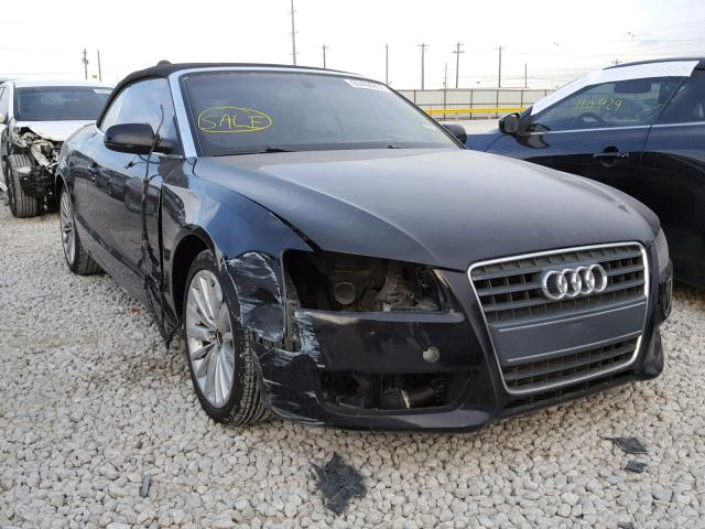 WAUAFAFHXCN000842 - 2012 AUDI A5 PREMIUM BLACK photo 1