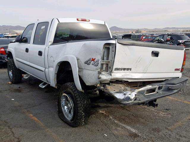 2GTEK13T761220034 - 2006 GMC NEW SIERRA WHITE photo 3