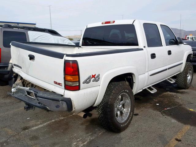 2GTEK13T761220034 - 2006 GMC NEW SIERRA WHITE photo 4