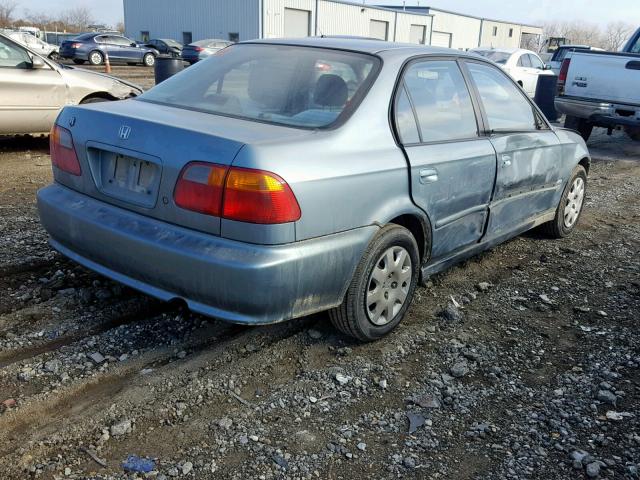 2HGEJ6617YH548091 - 2000 HONDA CIVIC BASE 青色 照片 4