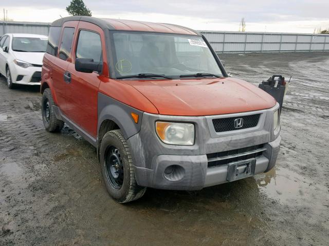 5J6YH28583L006486 - 2003 HONDA ELEMENT EX ORANGE photo 1