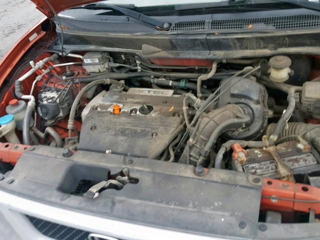 5J6YH28583L006486 - 2003 HONDA ELEMENT EX ORANGE photo 7