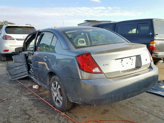 1G8AL52F95Z178142 - 2005 SATURN ION LEVEL GRAY photo 3