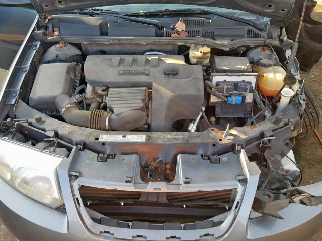 1G8AL52F95Z178142 - 2005 SATURN ION LEVEL GRAY photo 7