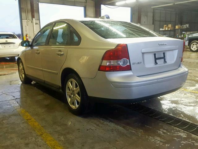 YV1MS382372286910 - 2007 VOLVO S40 2.4I SILVER photo 3