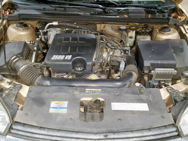 1G1ZT62805F302485 - 2005 CHEVROLET MALIBU MAX ოქროსფერი ფოტო 7