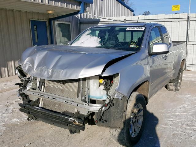 1GCHTCE31G1273225 - 2016 CHEVROLET COLORADO L SILVER photo 2