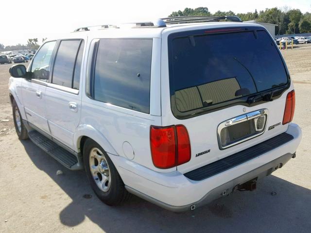 5LMEU27R62LJ15724 - 2002 LINCOLN NAVIGATOR Ақ фото 3