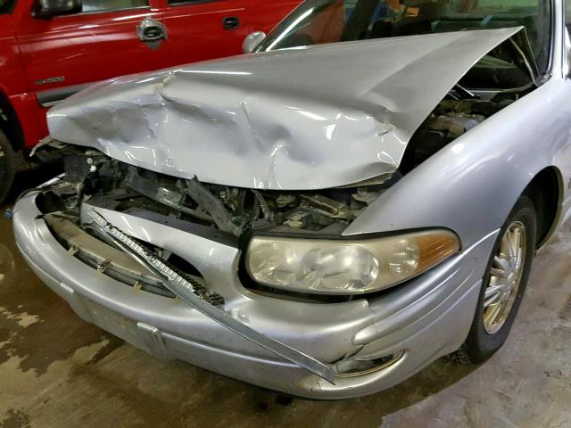 1G4HP52K434104364 - 2003 BUICK LESABRE CU GRAY photo 9