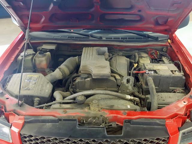 1GCDT149488164923 - 2008 CHEVROLET COLORADO RED photo 7